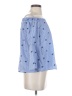 Always Indigo 100% Polyester Stars Blue 3/4 Sleeve Blouse Size S - photo 4