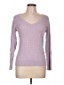 Talbots 100% Pima Cotton Purple Pullover Sweater Size L - photo 1