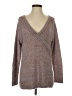 Hinge Tweed Brown Pullover Sweater Size S - photo 1