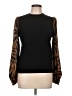 Fate Animal Print Black Pullover Sweater Size L - photo 1