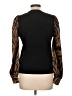 Fate Animal Print Black Pullover Sweater Size L - photo 2