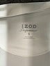 IZOD White Short Sleeve Blouse Size S - photo 7