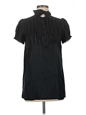 Juicy Couture Short Sleeve Silk Top (view 1)