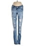 Daytrip Hearts Blue Jeans Size 24R - photo 1