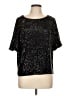 Lilly Pulitzer Black Short Sleeve Blouse Size L - photo 1