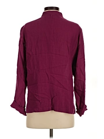 Eileen Fisher 3/4 Sleeve Button-Down Shirt (view 2)