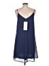 Blu Heaven 100% Polyester Blue Casual Dress Size L - photo 2