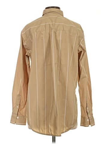 Totême Signature Cotton Button-Down Shirt (view 2)