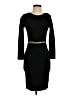 Stella McCartney Solid Black Cocktail Dress Size EU (IT) 40 / US 4 - photo 1