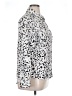 DKNY Print Multi Color Silver Long Sleeve Blouse Size XL - photo 4
