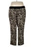 ELOQUII Animal Print Gold Casual Pants Size 22 Plus - photo 1