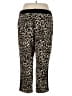 ELOQUII Animal Print Gold Casual Pants Size 22 Plus - photo 2