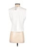 MNG 100% Polyester White Sleeveless Blouse Size S - photo 2