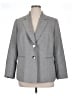 Le Suit 100% Polyester Gray Blazer Size 14 - photo 1