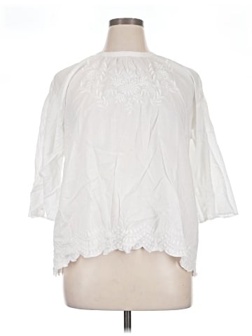 Uniqlo 3/4 Sleeve Blouse (view 1)