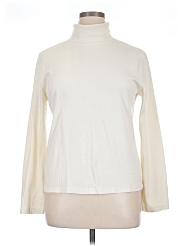 St. John's Bay Long Sleeve Turtleneck (view 1)