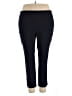 Roz & Ali Solid Black Active Pants Size 20 - photo 1