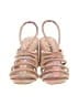 Free People Metallic Pink Sandals Size EU 37 1/2 - photo 2