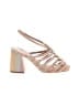 Free People Metallic Pink Sandals Size EU 37 1/2 - photo 1