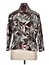Chico's Print Red Jacket Size XL - photo 2