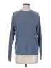 Marks & Spencer 100% Cotton Solid Blue Pullover Sweater Size S - photo 1