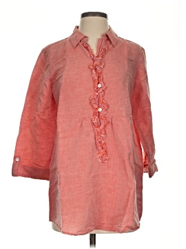 J.Jill 3/4 Sleeve Button-Down Shirt (view 1)