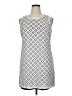 Apt. 9 Argyle Silver Casual Dress Size XL - photo 1