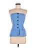 Zara Blue Sleeveless Top Size XL - photo 1
