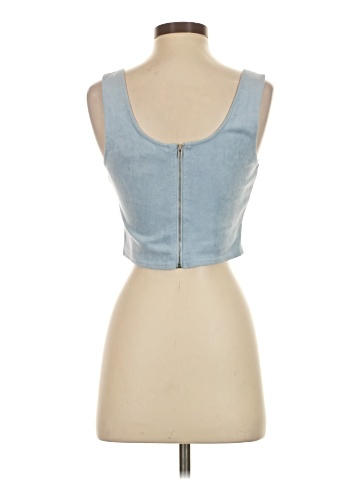 Aqua Sleeveless Top (view 2)
