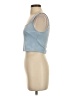 Aqua Blue Sleeveless Top Size S - photo 5