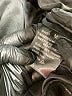 Unbranded 100% Polyester Black Leather Jacket Size M - photo 6