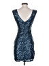 Guess 100% Polyester Blue Cocktail Dress Size 2 - photo 2