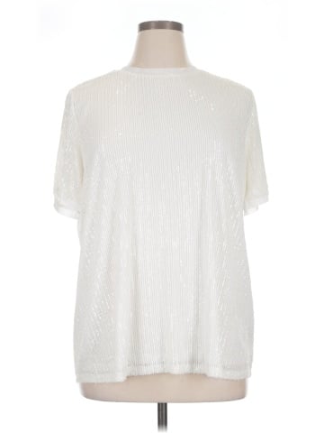 Dennis by Dennis Basso Short Sleeve Blouse (view 1)