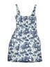 STAUD Paisley Blue Cocktail Dress Size 0 - photo 1
