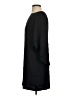 Milly Solid Black Casual Dress Size 4 - photo 5