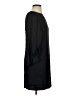 Milly Solid Black Casual Dress Size 4 - photo 4