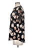 Cynthia Steffe 100% Polyester Floral Black Short Sleeve Blouse Size M - photo 5