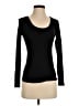 Active Basic Black Long Sleeve T-Shirt Size S - photo 1
