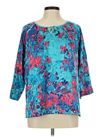Willi Smith 3/4 Sleeve Blouse (view 1)