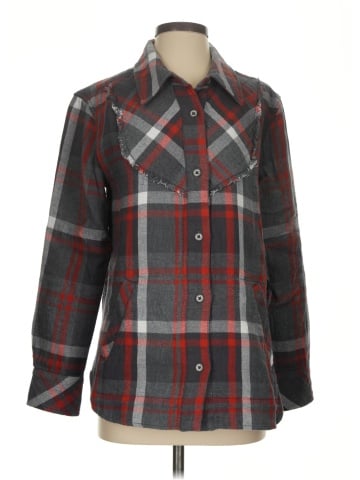 CAbi Long Sleeve Button-Down Shirt (view 1)