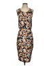 Veronica M. Graphic Tan Cocktail Dress Size XS - photo 1