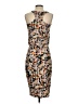 Veronica M. Graphic Tan Cocktail Dress Size XS - photo 2