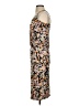 Veronica M. Graphic Tan Cocktail Dress Size XS - photo 5