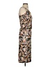 Veronica M. Graphic Tan Cocktail Dress Size XS - photo 4