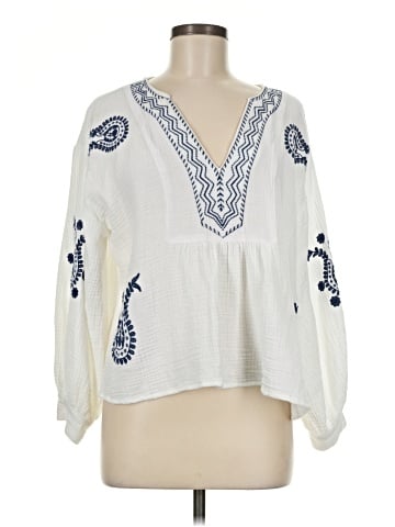 Rain 3/4 Sleeve Blouse (view 1)