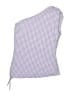Unbranded Checkered-gingham Purple Swimsuit Top Size S - photo 1