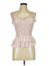 Sim & Sam 100% Rayon Pink Sleeveless Top Size L - photo 1