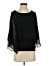 A. Byer Black 3/4 Sleeve Blouse Size S - photo 1