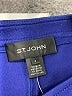 St. John Solid Blue Wool Pants Size 4 - photo 4