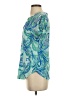 Lilly Pulitzer Paisley Teal Short Sleeve Blouse Size XS - photo 5
